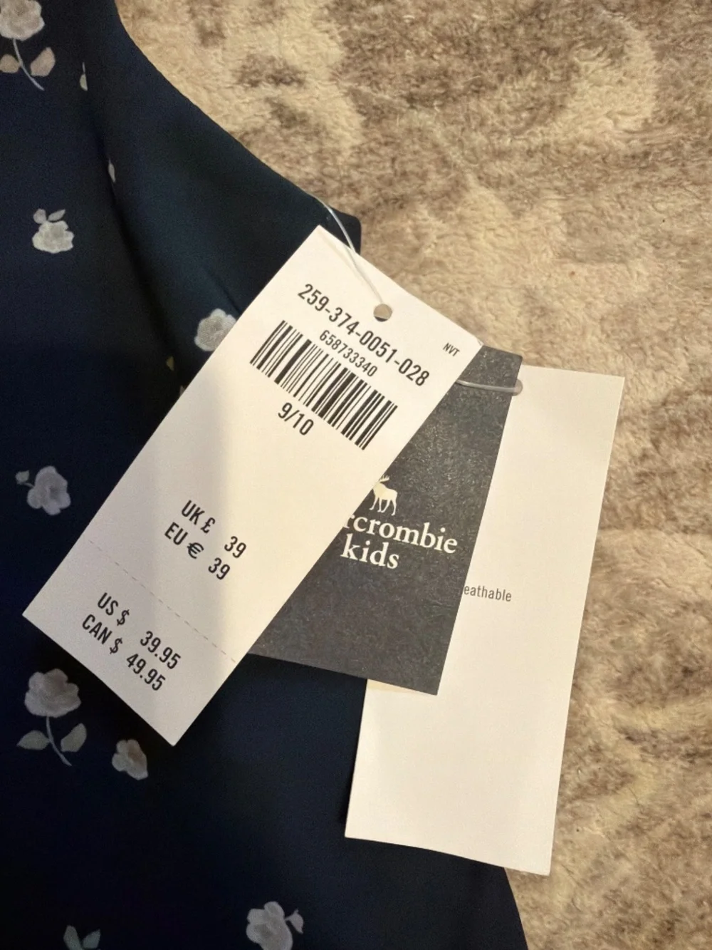 Abercrombie athletic dress 9/10